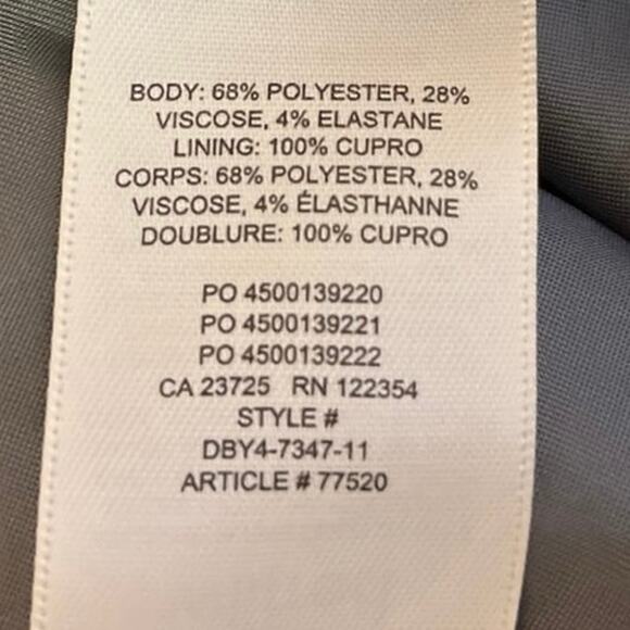 Aritzia Wilfred Gray Plaid Back Zipper Casual Golf Mini A-Line Skirt Size 2 - Picture 5 of 5